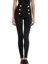 Balmain gold button Pants